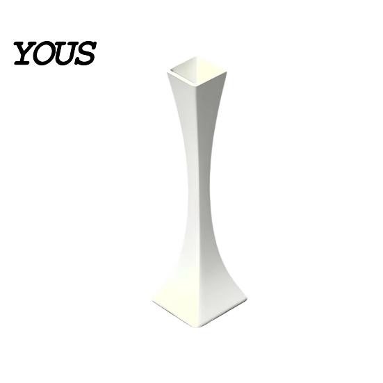 Single Stem Flower Vase 3D Printed Vase, Smooth Surface Burr-free PLA Modern Hourglass Elegant Slim Holder Shape Desktop Ornament for