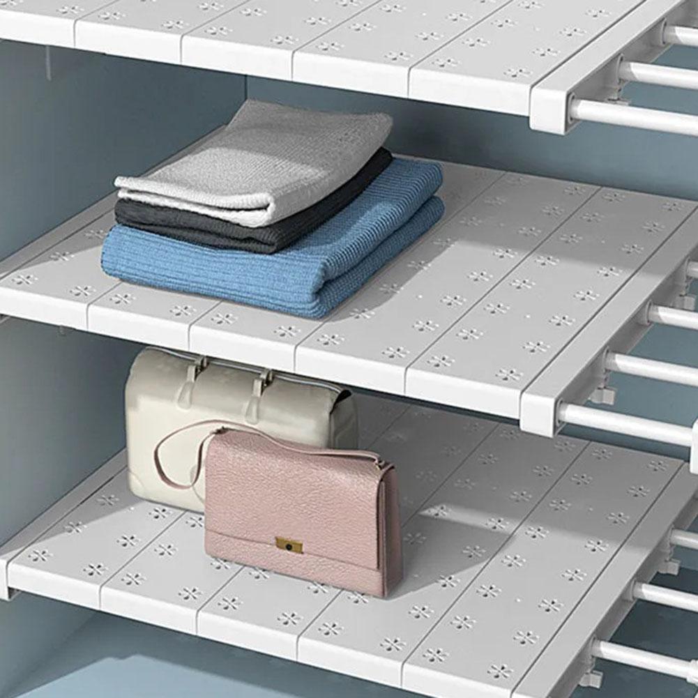 Adjustable Closet Organizer Multi Layered Storage Rack for Maximum Efficiency