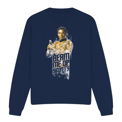 STAR TREK Unisex-Sweatshirt „Beam Me Up“ für Erwachsene