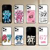 67 S-Six S-Seven S-Style  Phone Case For iPhone17,16,15,14,13,12 Plus,Max Soft Silicone Black Cover
