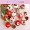 Christmas Theme Pattern Foam Ball Pendant Family Festival Decoration Props For Holiday Tree Decor And Festive Display