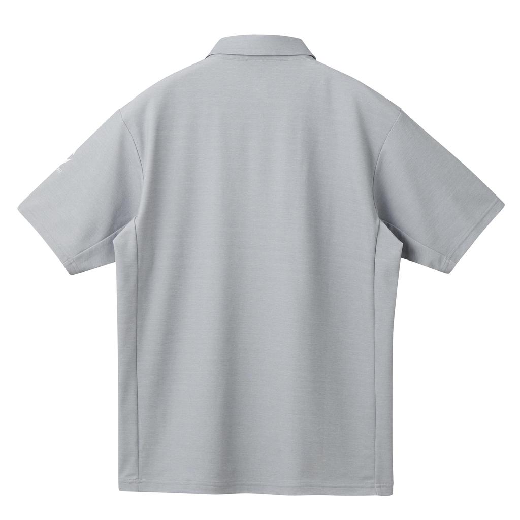 Move Sports SUNSCREEN Mini Pique Authentic Logo Polo Shirt ST5SHS00M_GY01_L