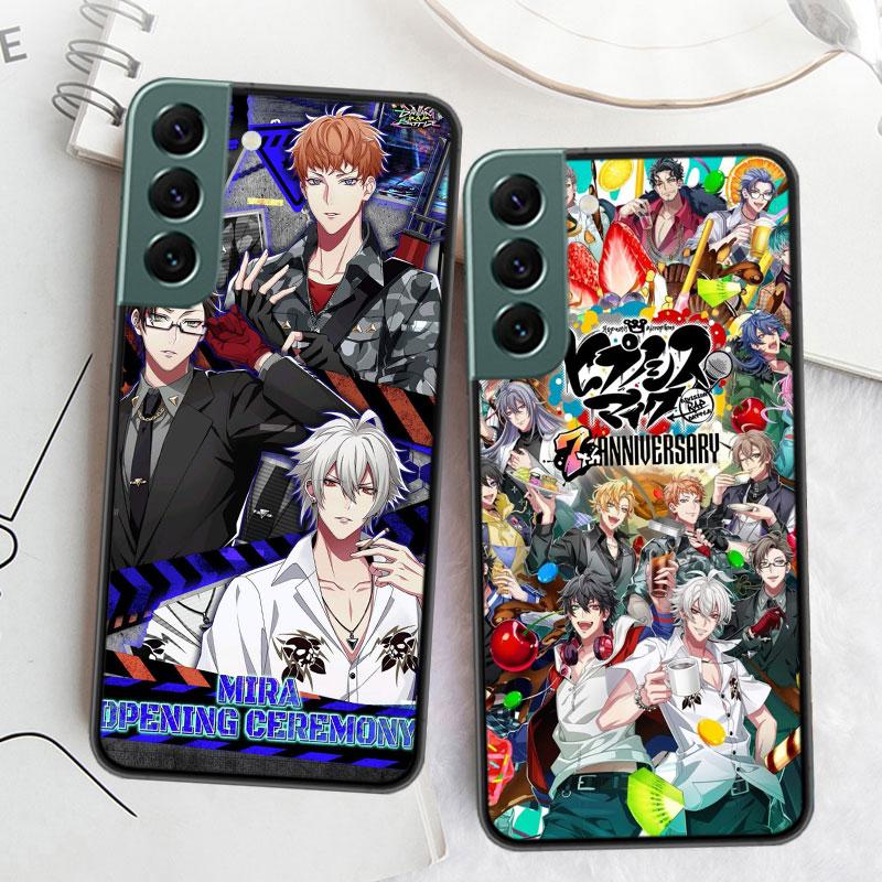 Anime Hypnosis Mic Phone Case For Samsung Galaxy S22 S25 Ultra S21 S10 Plus S26 Edge S20 S23 S24 FE Cover Silicone Soft TPU