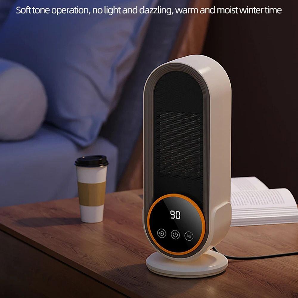 Vertical PTC Ceramic Heating Warmer Machine Portable Heater Adjustable Electric Fan Heater Office