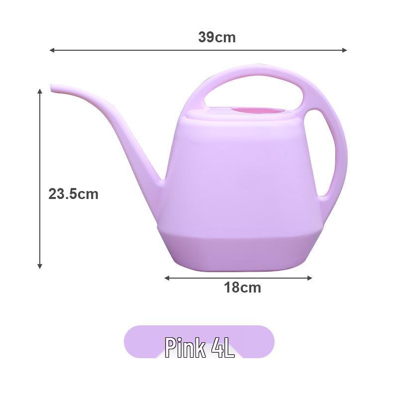 Large Capacity Plastic Watering Can with Long Spout for Gardening, Ideal for Flowers and Vegetables