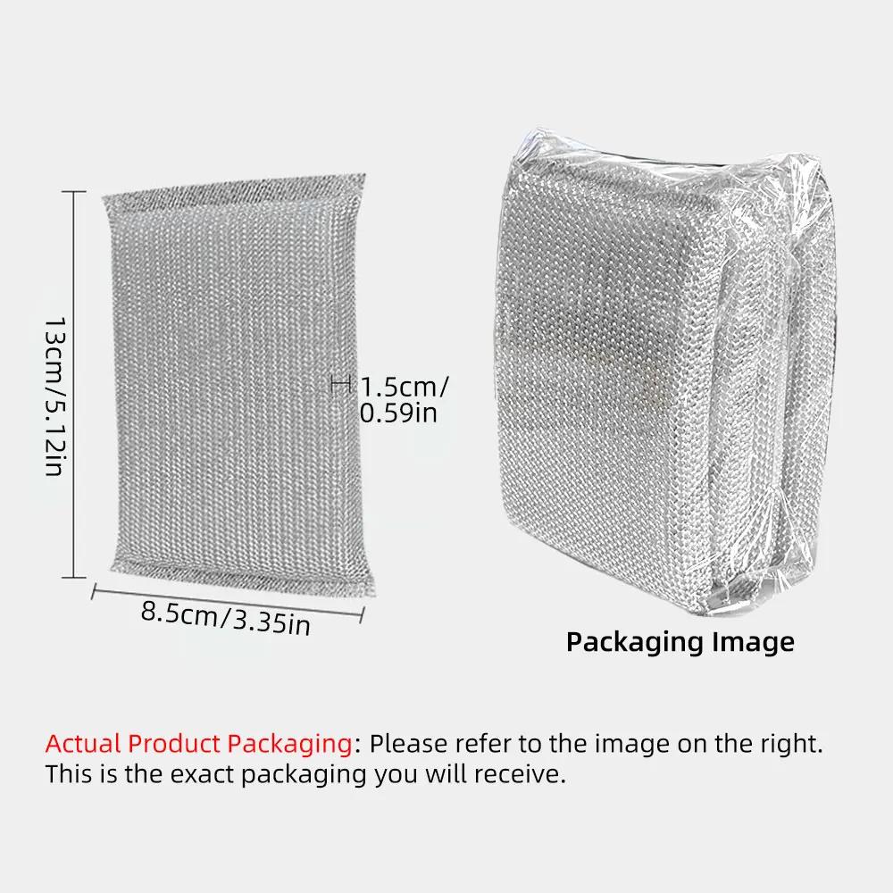 Dishwashing Household Cleaning Cleaning Cloths Set of 4 Non Scratch Pot Scrub Sponges Dishwashing Sponge Kitchen Cleaning Cloth