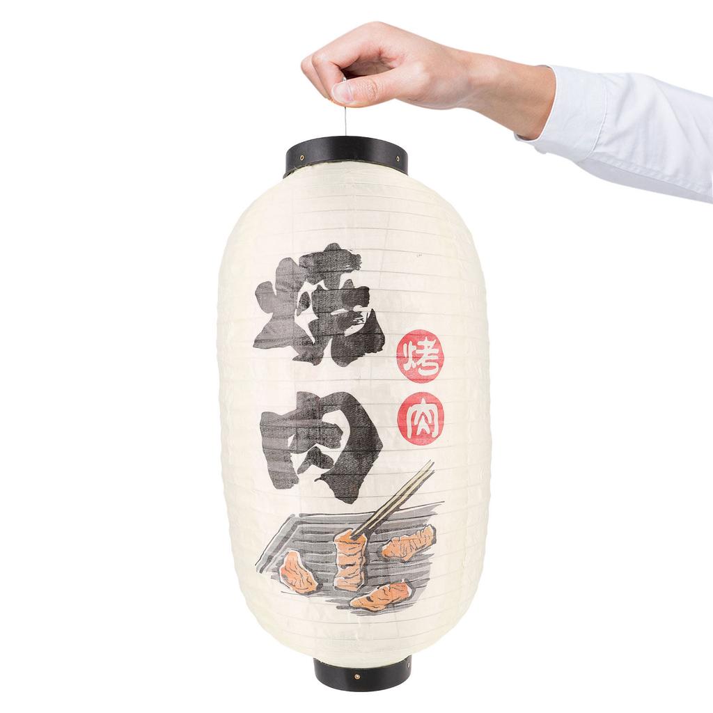Japanese Restaurant Lantern Hanging Fabric Lantern Silk Traditional Decorative Lamp Shade Traditional Lanterns