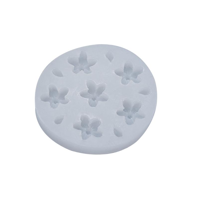 Flower Shape Silicones Cookie Biscuits Molds DIY HandMade Chocolate Cake Decorations Baking Tool Epoxy Resins Molds