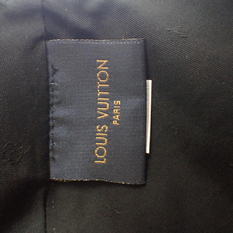 Louis Vuitton M76585 Cap Black Cotton/leather Mens