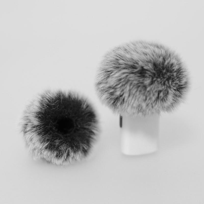 Microphone Lapel Windscreen Lapel Mic Windscreen Furry Windscreen Outdoor Cover for K10 Wireless Lavalier Microphone