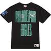 Mitchell & Ness X NFL T Shirt Men's Black TCRW5526-PEAYYPPPBLCK