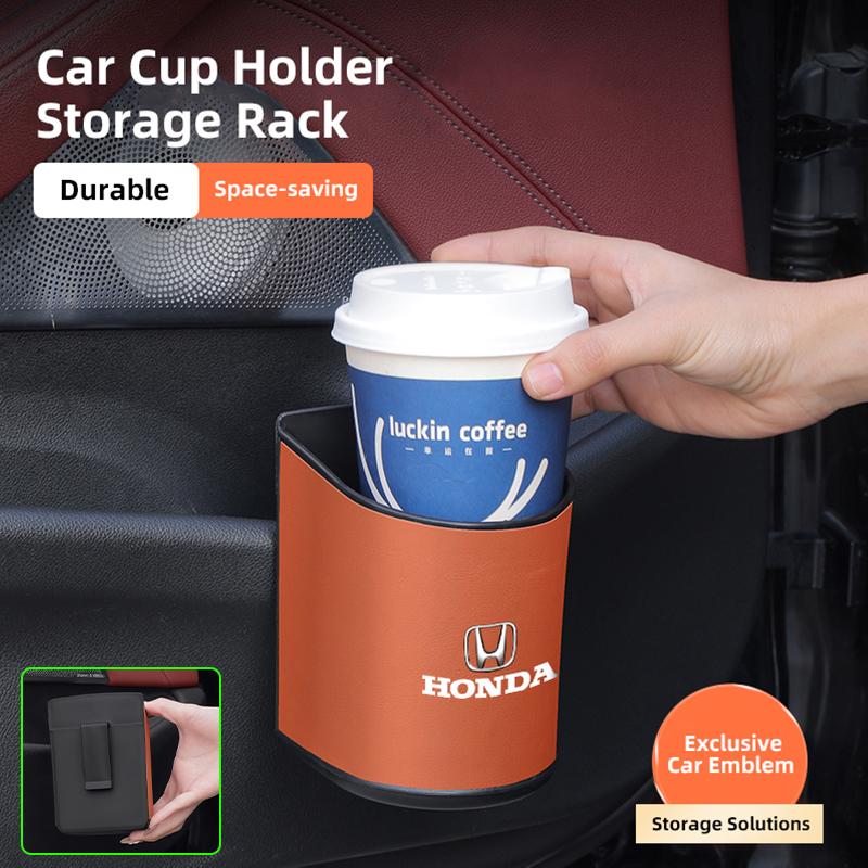 Car Door Storage Bucket Mug Drinks Umbrella Storage Accessories For Honda Odyssey Vezel 5th City CRX Pilot Civic FIT CRV Prelude