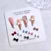 New Resin 3D Bow Tie Nail Art Accessories Cute Mini Handmade DIY Materials for Girls