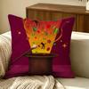 Tvshow Wonkas Cushion Cover Pillow Cover Nordic Minimalist Throw Doublesided Print Cushion Case For Sofa Bedroom Decor