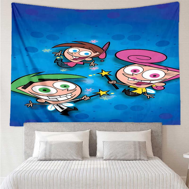 Magical Friendship timmy Adventure Tapestry Hanging for Bedroom,Livingroom, Playroom,Decor Art Room Wall Tapestry Holiday and Birthday Gifts