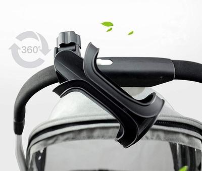 1 stuks 2-in-1 Kinderwagen en E-Bike Bekerhouder - Tool-Free, Verstelbare Bevestiging voor Waterflessen & Reismokken