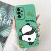 For Samsung Galaxy A32 4G Case SM-A325F Cute Panda Cartoon Cover Soft TPU Phone Case For Samsung A32 A 32 5G A326B Fundas Bumper