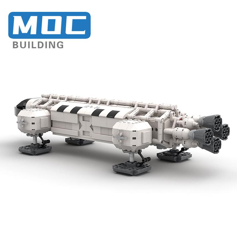 

Space 1999 Eagle Shuttle Space Series Wars MOC Model Bricks Building Block Diy Assemble Toys For Children Gifts
