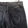 FMC straight Leather pants W30 black Men's Used