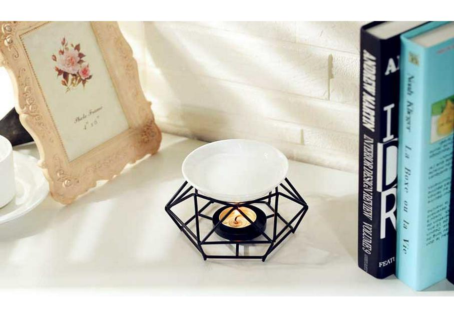 Creative Iron Art Incense Burner & Candle Holder Fragrance Diffuser