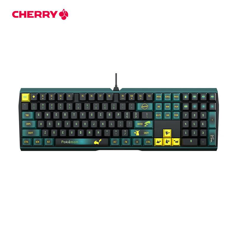 Cherry MX 3.0S Pokémon Pikachu Edition Mechanical Keyboard