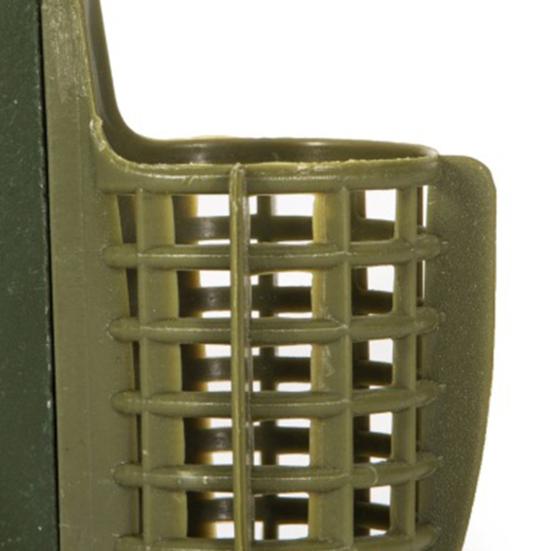 1 Set Lightweight Fishing Feeder Hollow Grid High Strength ABS Fishing Bait Cage