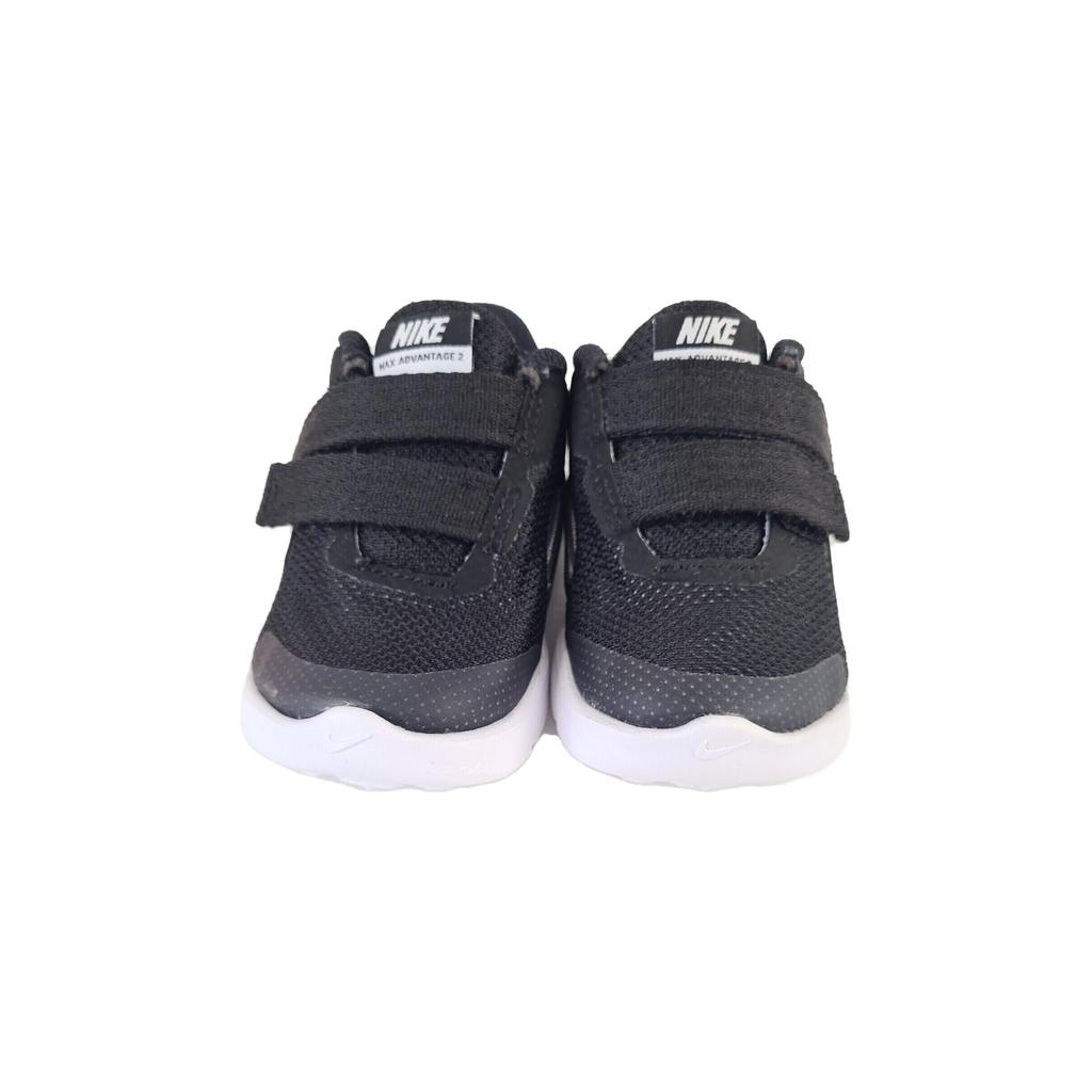 New Nike Air Max Advantage 2 Abrasion Resistant Low Top Toddler Shoes Black White Infant And Toddler AR1820-002