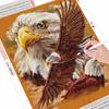 5D DIY Diamond Painting New Animal Diamond Embroidery Cross Stitch Eagle Pictures Of Rhinestones Handmade Gift