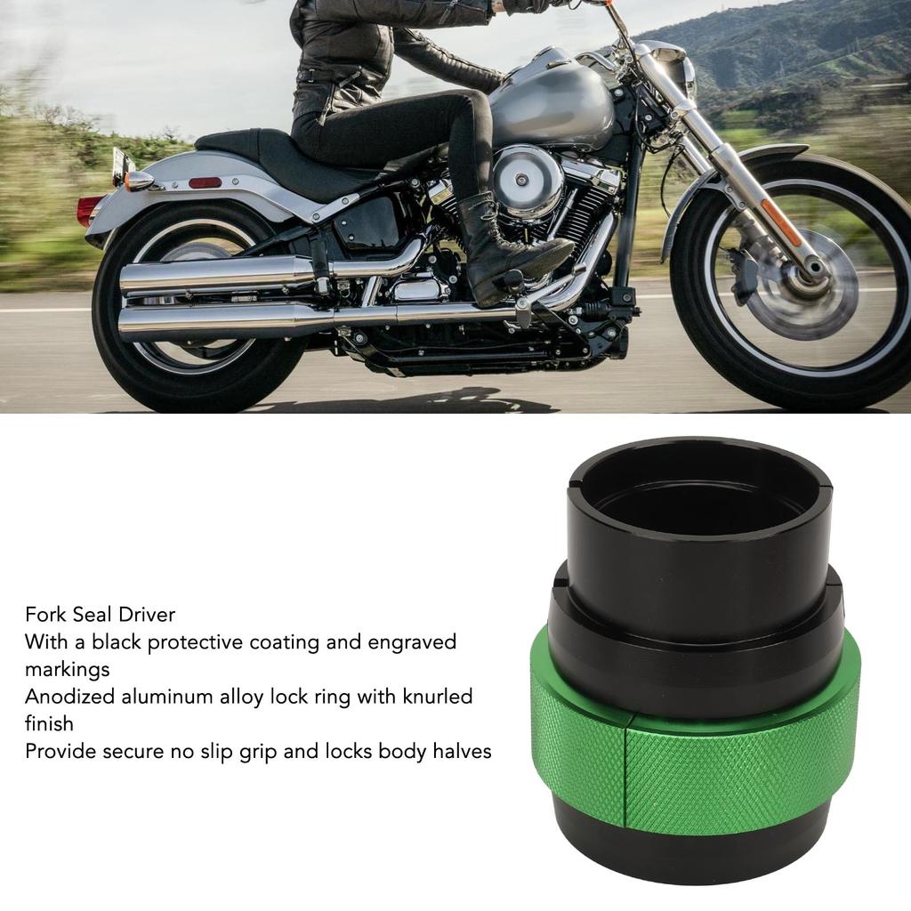 45-46 mm Gabeltreiber, rutschfest, einfach zu verwendendes Ringer-Öltreiber-Werkzeug für Motorrad-Gabelbeine, Ringer-Gabeltreiber