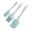 Silicone Spatula and Oil Brush Set - Heat Resistant, Detachable, 3 Pieces for Baking and Cooking