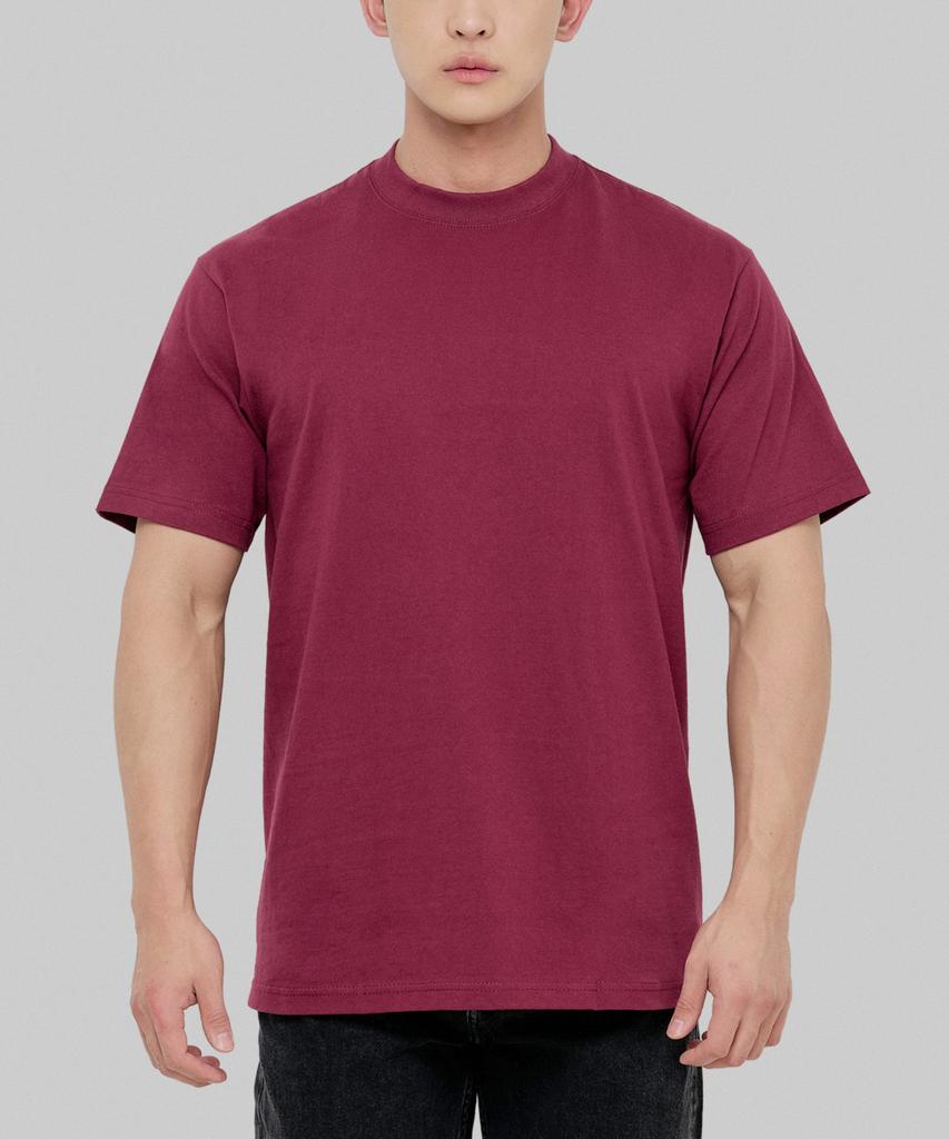 SHAKA WEAR 7.5Oz Max Heavyweight Plain Oversized Short Sleeve T-Shirt (8 Colors) (Type A)