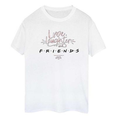 Womens/Ladies Love Laughter Cotton Boyfriend T-Shirt