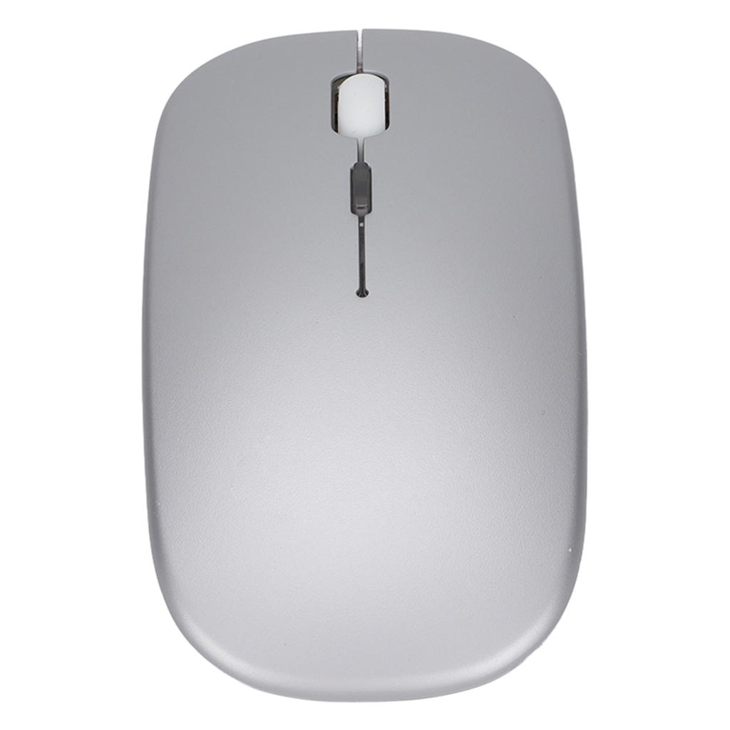 Wireless Optical Mouse 2.4GHz DPI Regulation Silent Switch Colorful Lights Office Light MouseSilver