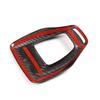 Real Carbon Fiber Car Gear Shift Panel Frame Trim Cover Fits for Alfa Romeo Giulia/Stelvio  Car Styling Interior