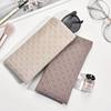 1pc Minimalist Elegant Trendy Glasses Pouch Woven Texture PU Leather Portable Sunglasses Storage Box Durable Protective Containe