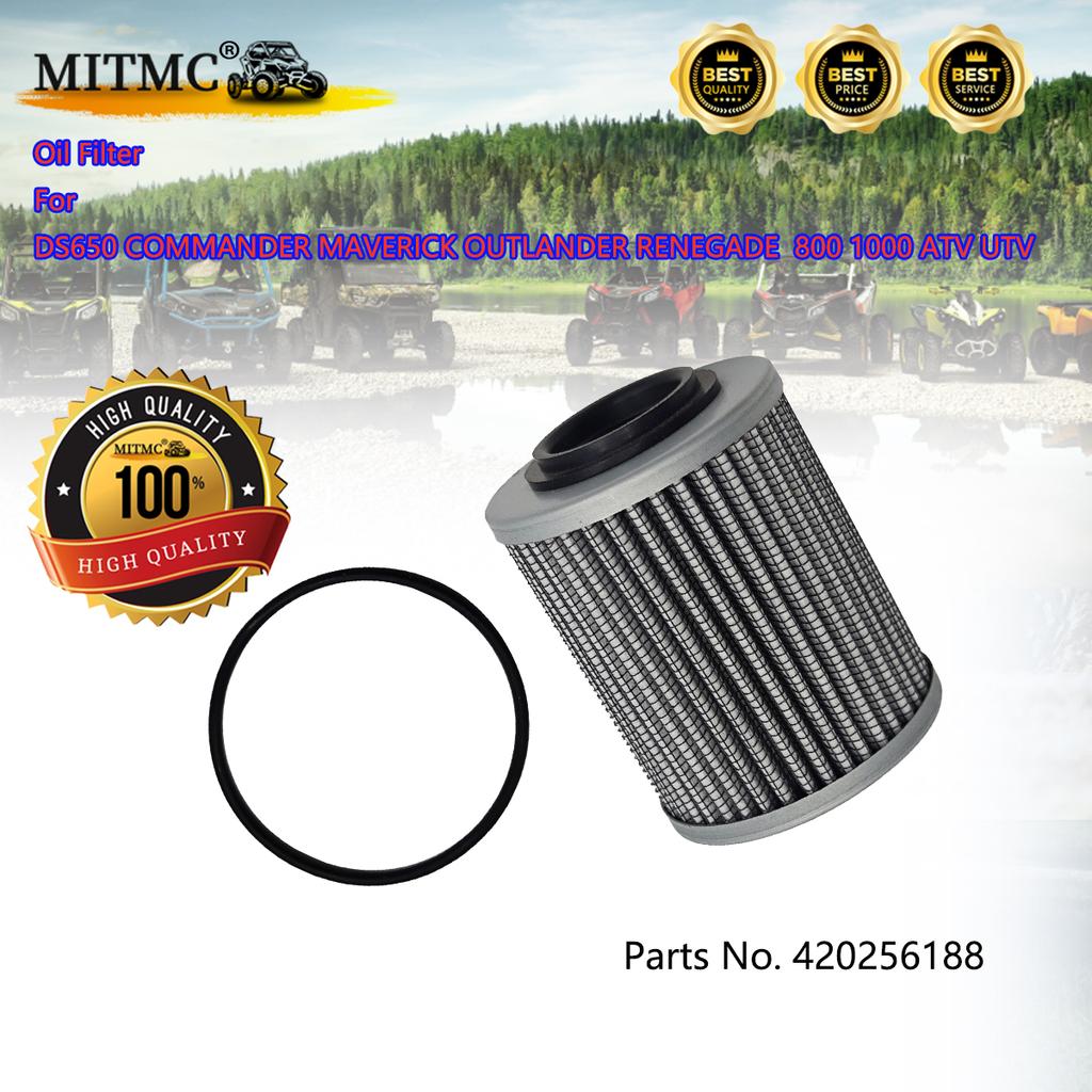 High Quality Oil Filter For DS650 COMMANDER MAVERICK OUTLANDER RENEGADE 800 1000 Parts No. 420256188