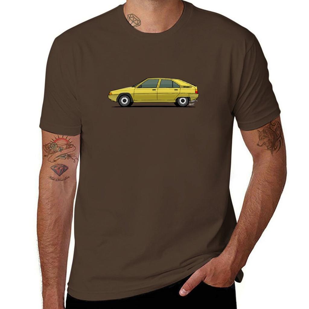 Citron BX 14 - Single Illustration - Jaune Cédrat T-Shirt anime heavyweights hippie clothes T-shirt men
