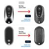 T-carbon Key Fob Cover Compatible with Mercedes Benz Key Case | Real Glass Fiber Key Fob Protector fits for Benz S Class G Class GL A B C E S Class