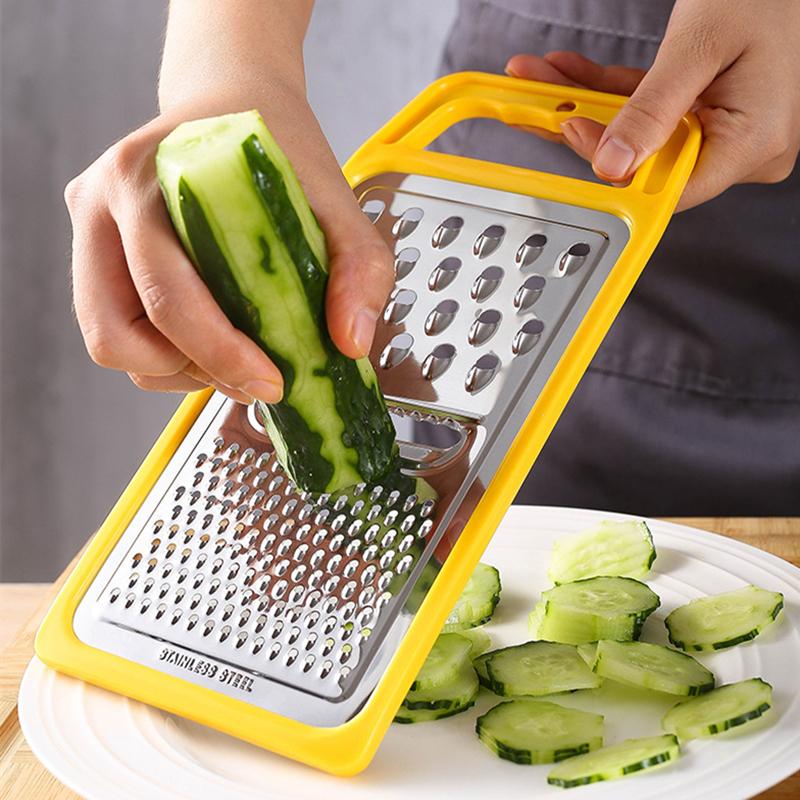Multi-functional Stainless Steel Grater Vegetables and Cheese Cutter Potato Chopper Fruit Peeler Home Kitchen Accessories