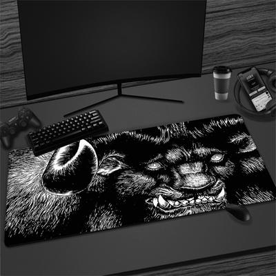 Berserk Mouse Carpet Pc Cabinet Non-slip Pad Mousepad Office Desk Mat Gaming Accessories Keyboard Mats Xxl Gamer Large Mause Rug