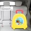 Kids Small Portable Toilet Travel Carry Seat Potty Baby Training Bedpan Yellow
