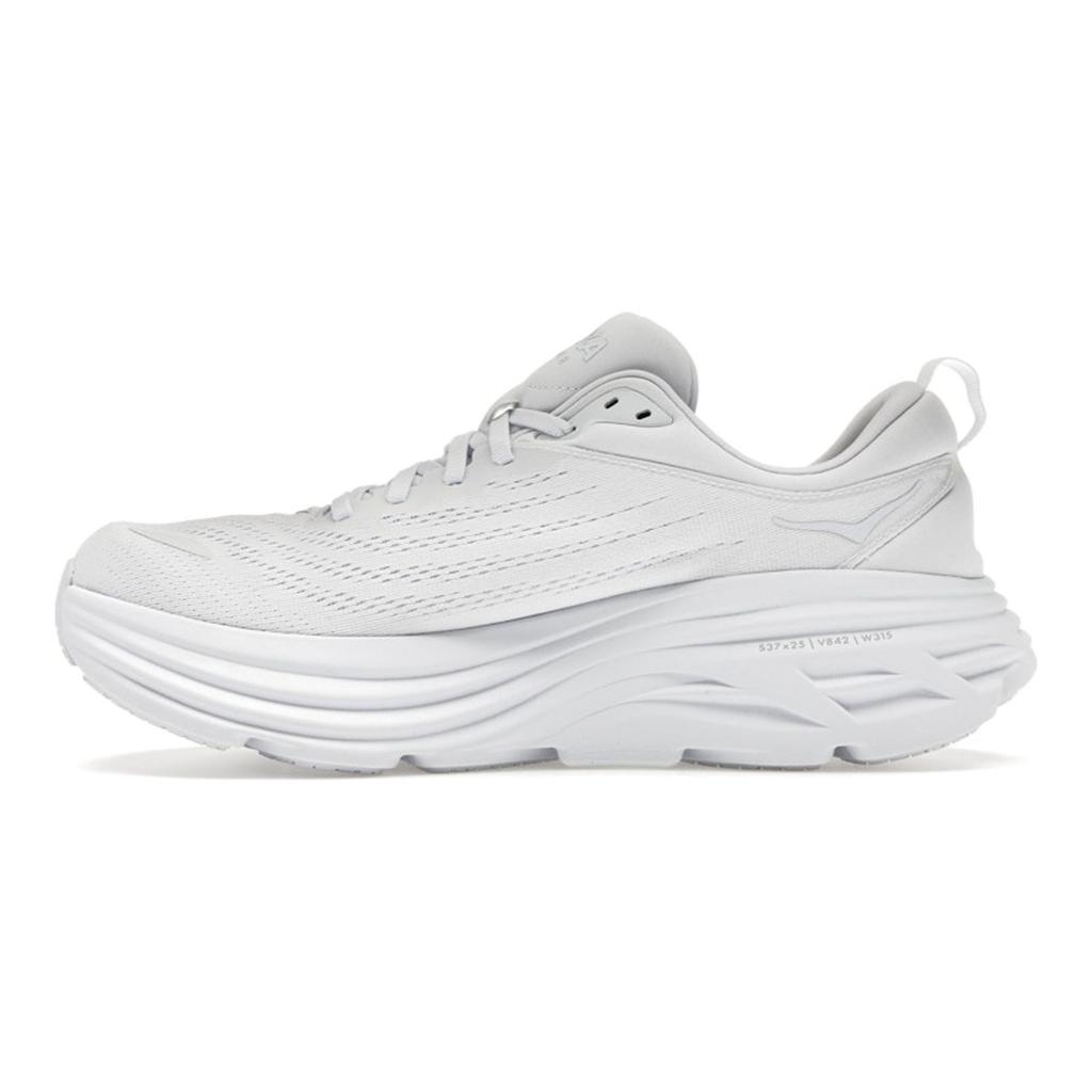 HOKA Bondi 8 Triple White Pánské tenisky 1123202-WWH