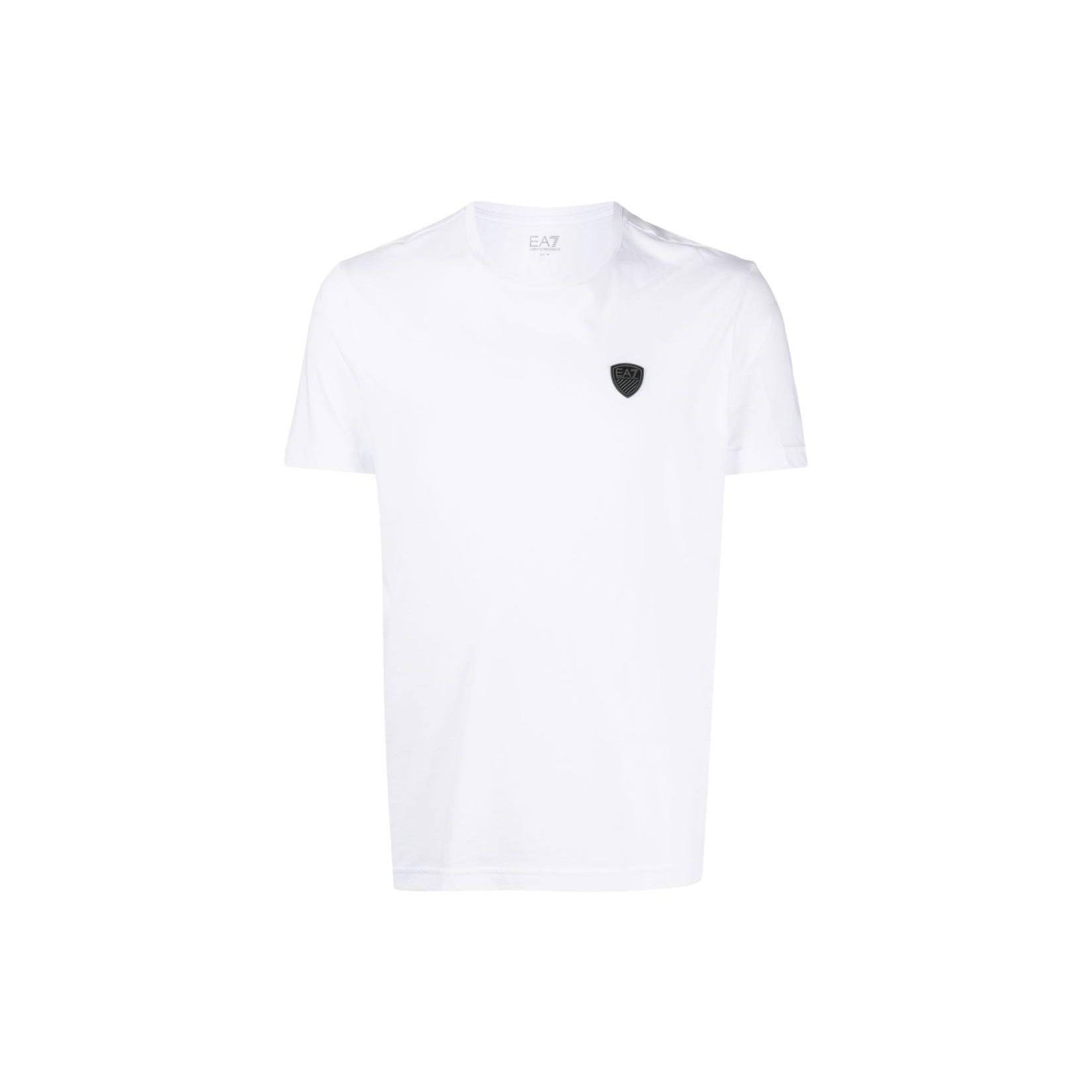 Emporio Armani Ea7 Однотонная футболка с логотипом, короткий рукав, мужские топы 3RPT41-PJNTZ-1100 M