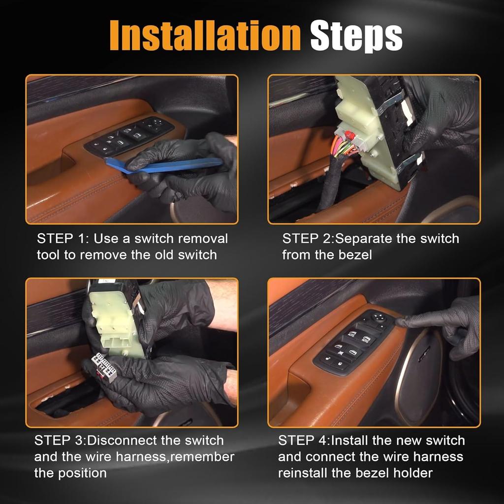 GXARTS Front Driver Master Window Switch Power 83071SG073 Compatible with Subaru Forester 2017-2018 2.0L 2.5L Front Left Door Power Window Switch