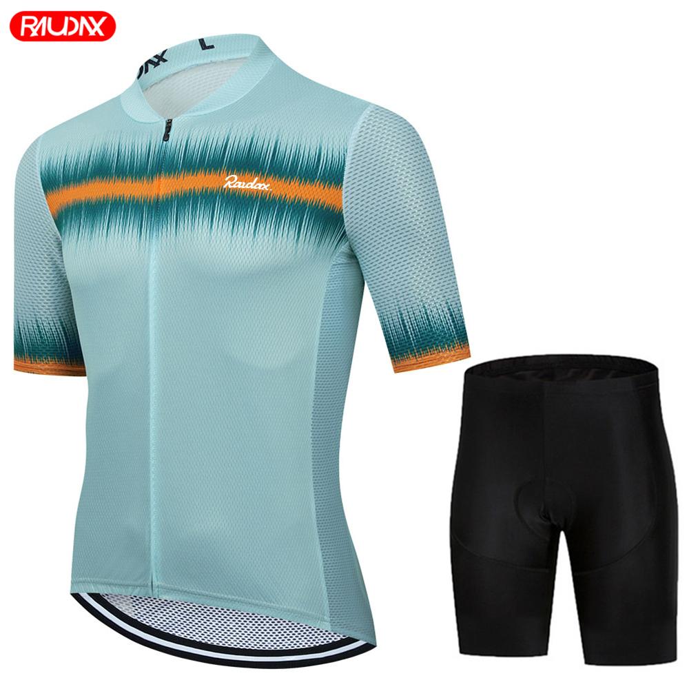 2026 Outdoor Cycling Suit Bike Team Cycling Jersey Set Man Summer MTB Race Cycling Clothing Short Sleeve Bike Jerseys Outdoor Riding Bike Uniform