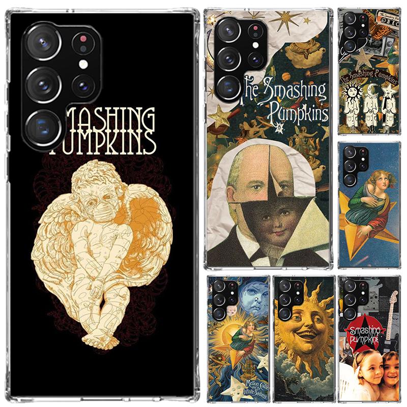 Rock The Smashing Pumpkins Phone Case for Samsung Galaxy S26 S24 S23 Ultra S25 Edge S22 S21 Plus S20 FE + Soft Print Shell Funda