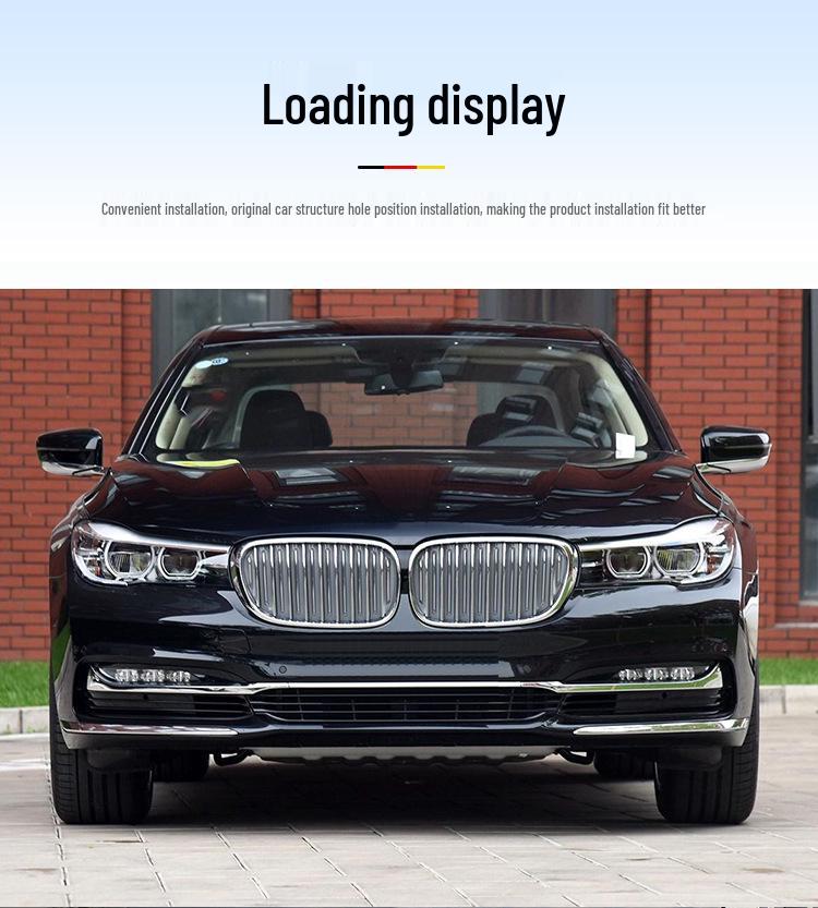 BMW 730Li/740Li Fender Trim, 750Li Front Fog Light, Rear Bumper Exhaust