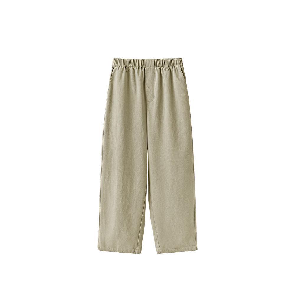 

Женские широкие брюки ABOUTSEA из хлопка Tencel на весну, повседневный дизайн Nine Point. XL