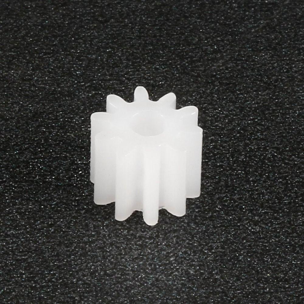 50Pcs White Reduction Gears Model 102A Motor Transmission Useful Toy Accessories  RC Car Robot