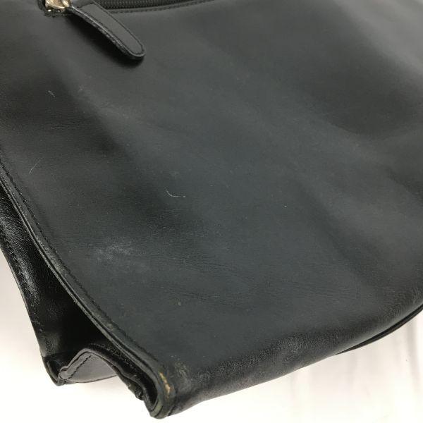 Hergestellt in Japan TaKaNo Kamakura Leder Business Umhängetasche Schwarz(GEBRAUCHT)